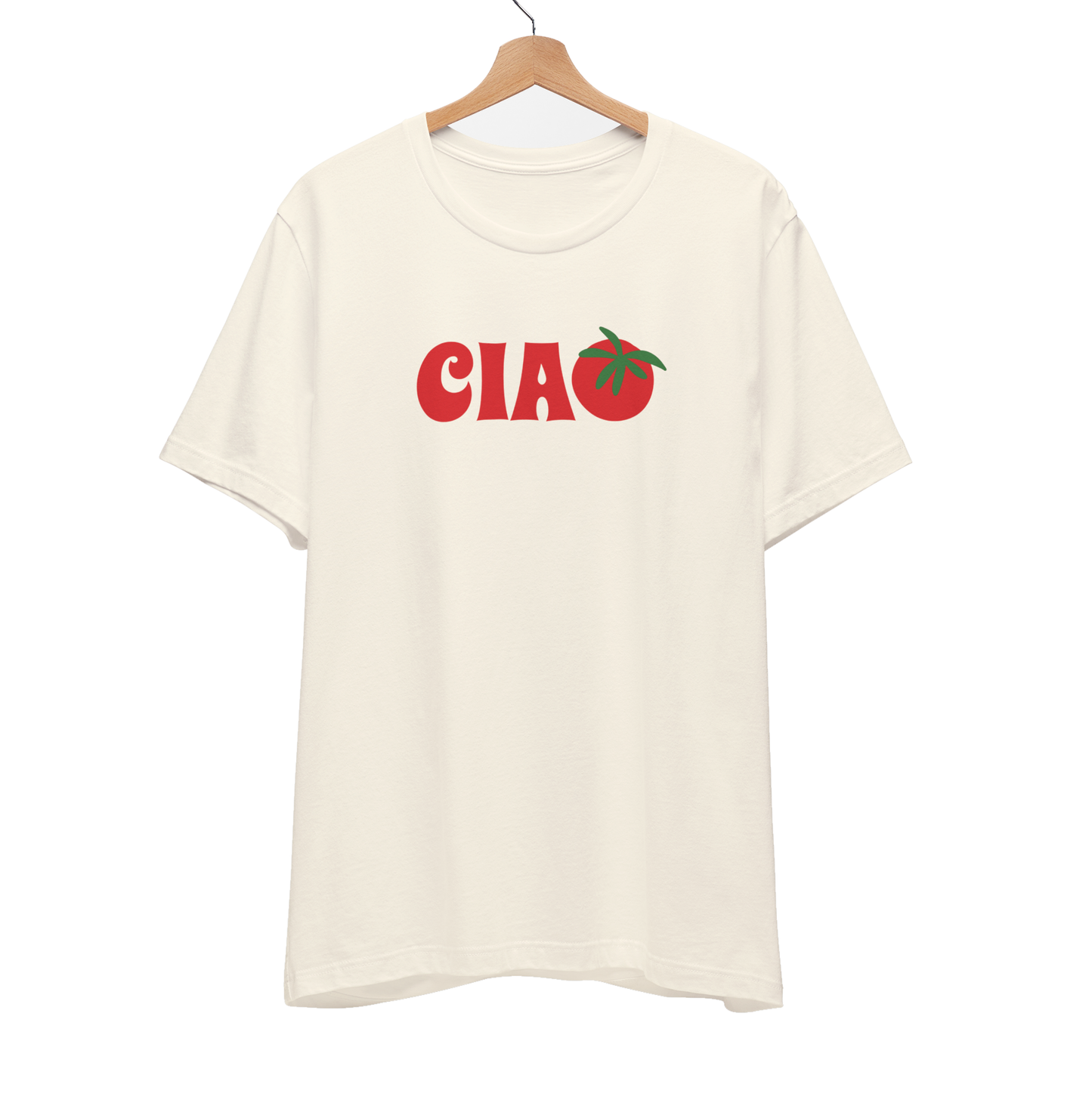 “Ciao” Tomato T-Shirt  - Women’s Fun Graphic Tee