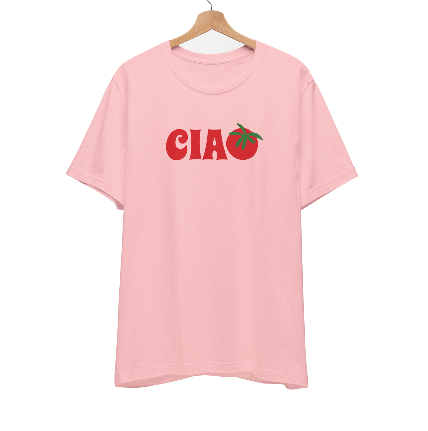 “Ciao” Tomato T-Shirt  - Women’s Fun Graphic Tee