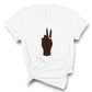 Peace sign tshirt for women