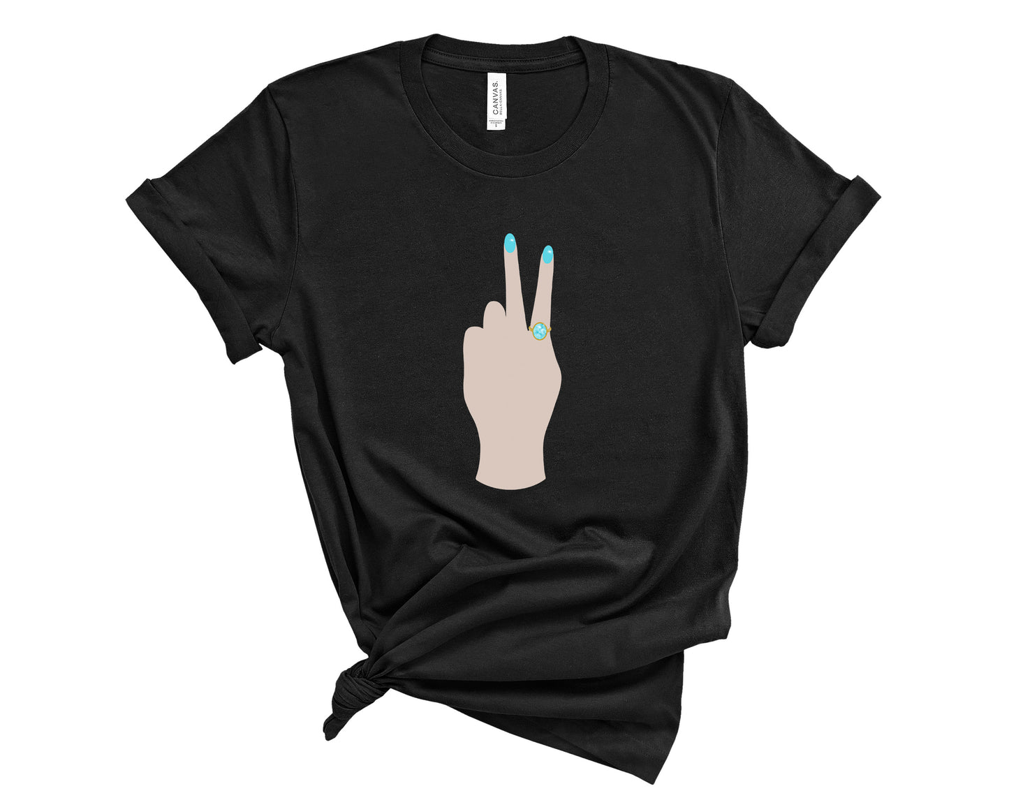 Peace Sign T-Shirt, Style #3