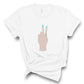 Hand Peace Sign T-Shirt, Style #3