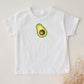 Avocado Toddler Kids T-Shirt, Sizes 2T-5/6T, White
