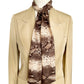 Women's Silk Skinny Neck Tie Scarf