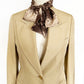 Long Skinny Neck Scarf for Women, Brown & Tan Snakeskin