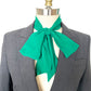 Pussy Bow Neck Scarf, Emerald Green