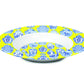 Chinoiserie Ginger Jar Bowls, Yellow & Blue, Luxury Thermosaf Plastic, Choose Single or Set