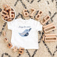 Hanukkah T-Shirt Toddler, Folk Art Dove Print