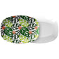Monstera Leaves Platter, Green, Luxury Thermosaf Plastic