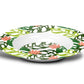 Monstera Leaf Bowls, Green, Luxury Thermosaf Plastic, 8.5", Choose Single or Set