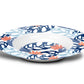 Monstera Leaf Bowls, Blue, Luxury Thermosaf Plastic, 8.5", Choose Single or Set
